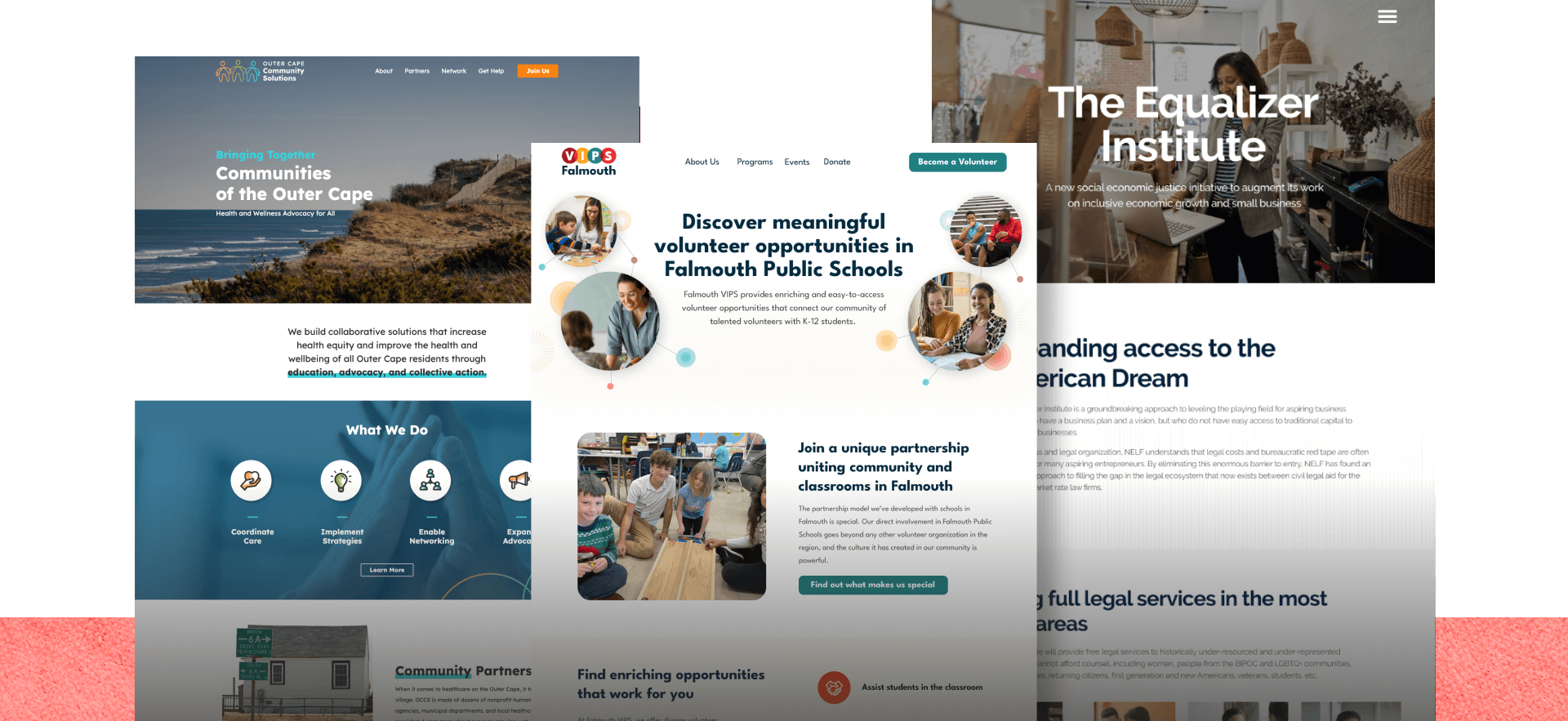 Website design for nonprofits